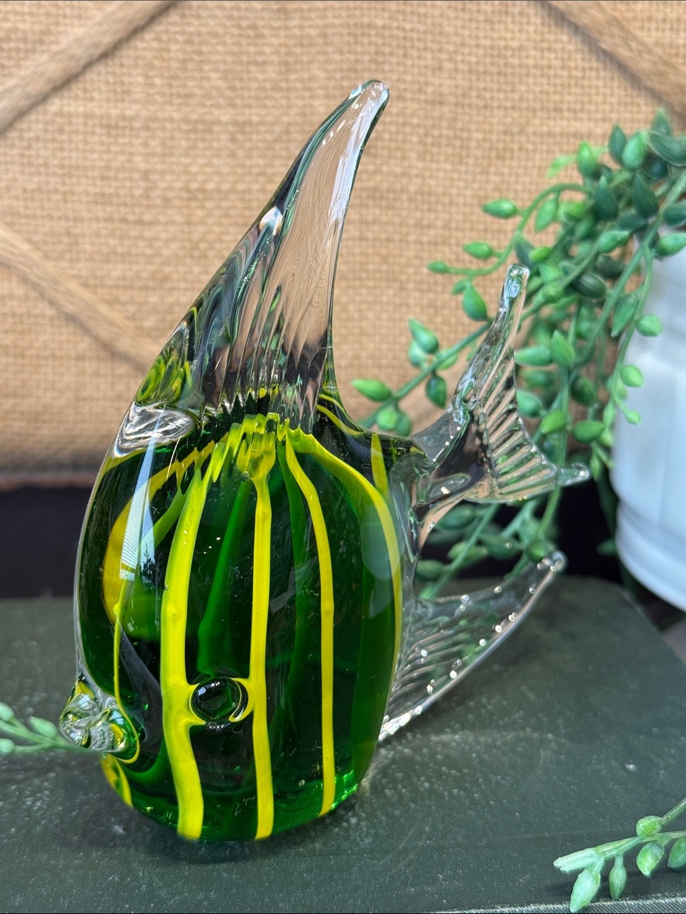 Glass Fish Figurine
